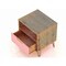 Manhattan Comfort Rockefeller Nightstand 1.0 in Nature and Rose Pink, PK2 2-101GMC6 - alternate 8